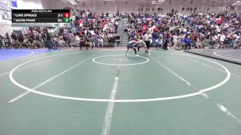 Boys 113 lbs Cons. Round 2 - Luke Spinale, Saint Francis Boys vs Jacob Pham, Bellarmine&nbsp;Boys