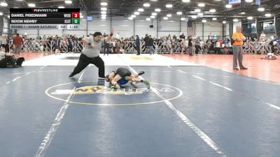 72 lbs Round 1 - 9:00am Saturday - Nixon Newby, Select vs Daniel Friedmann, Westshore D.S.