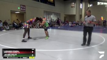 285 lbs Round 5 (6 Team) - Jayvier Hollis, Assassins Pink vs Lashawn Powell, BHWC/ Florida Supreme