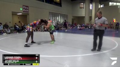 285 lbs Round 5 (6 Team) - Jayvier Hollis, Assassins Pink vs Lashawn Powell, BHWC/ Florida Supreme