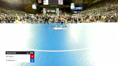 145 lbs Round Of 128 - Meadow King, WY vs Ryleigh Warner, MT