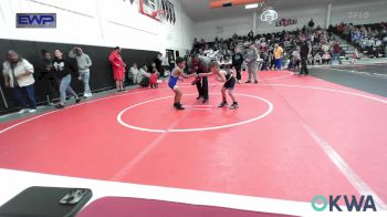 46 lbs Quarterfinal - Colton Contreras, Raw Wrestling Club vs Izaiah Jones, Checotah Matcats