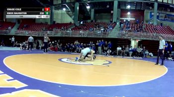 150 lbs Placement Matches (16 Team) - Chase Cole, Lincoln East vs Knox Naughton, Bennington