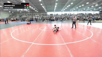 113 lbs Round Of 32 - Arcadius Cruz, WA vs Tristin Cruz, PA