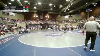 3A 126 lbs Quarterfinal - Kayden Smith, Carbon vs Dixon Peacock, Emery