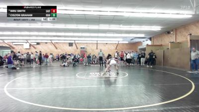 150 lbs Consolation - Niru Smith, East Stroudsburg vs Colton Graham, Beaver Dams