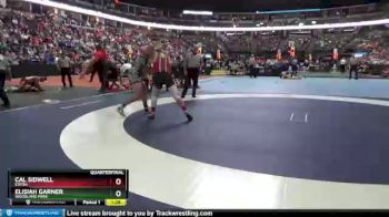 182 lbs Quarterfinal - Cal Sidwell, Eaton vs Elisiah Garner, Woodland Park