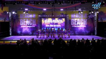 York Elite All Stars - Code Black [2024 L1 Junior - D2 - Medium Day 2] 2024 ACDA Reach the Beach Cheer Grand Nationals
