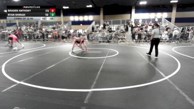 102 lbs Consi Of 32 #2 - Braden Anthony, Ctc vs Ryan Shirazi, The 300