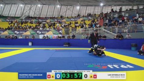 LAIS ASTUDILLO SILVA vs VALENTINA DOS ANJOS SOLER 2026 FPJJ Circuito Paulista GI Etapa 3