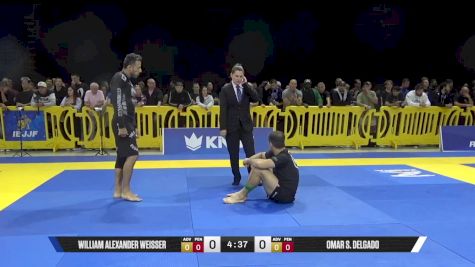Omar S. Delgado vs William Alexander Weisser 2025 Pan IBJJF Jiu-Jitsu No-Gi Championship