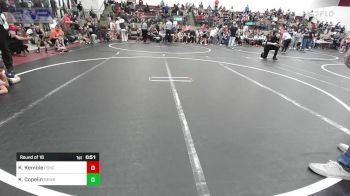 46 lbs Round Of 16 - Ky Kemble, Ponca City Wildcat Wrestling vs Kyson Copelin, Newkirk Takedown Club