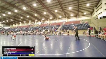 106 lbs Champ Round 1 (16 Team) - Johnny Behm, Idaho 1 vs Vaughn Graff, Oregon 2