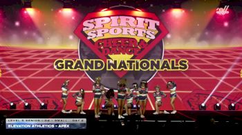 Elevation Athletics - Apex [2026 L5 Senior - D2 - Small Day 2] 2026 Spirit Sports Grand Nationals