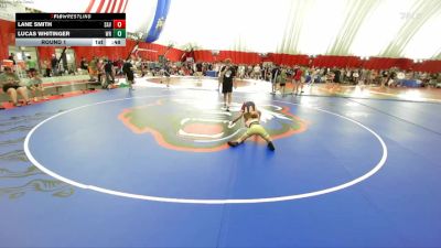 86-90 lbs Round 1 - Lane Smith, Savannah-Maysville vs Lucas Whitinger, Waverly-Shell Rock
