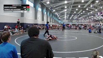 70 lbs Semis (4 Team) - Thomas Luca Schober, Warrior Up vs Joseph Martinez, Dead Shot Wrestling Club