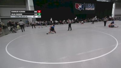 120 lbs Cons. Rd Of 64 - Charles Aldana, South Dakota vs Jalal Naghib, Florida