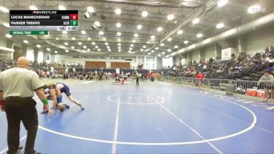 149 lbs Cons. Round 1 - Parker Trento, Alfred State vs Lucas Maneckshaw, Merchant Marine