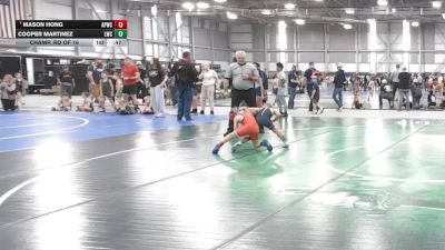 56 lbs Champ. Rd Of 16 - Mason Hong, All-Phase Wrestling Club vs Cooper Martinez, Lewiston Wrestling Club