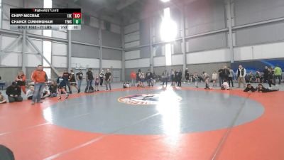 71 lbs Champ. Rd Of 32 - Chance Cunningham, Takedown Express Wrestling Club vs Chipp McCrae, Eastern Oregon Elite