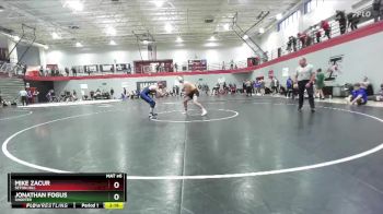 157 lbs Champ. Round 2 - Mike Zacur, Seton Hill vs Jonathan Fogus, Shorter