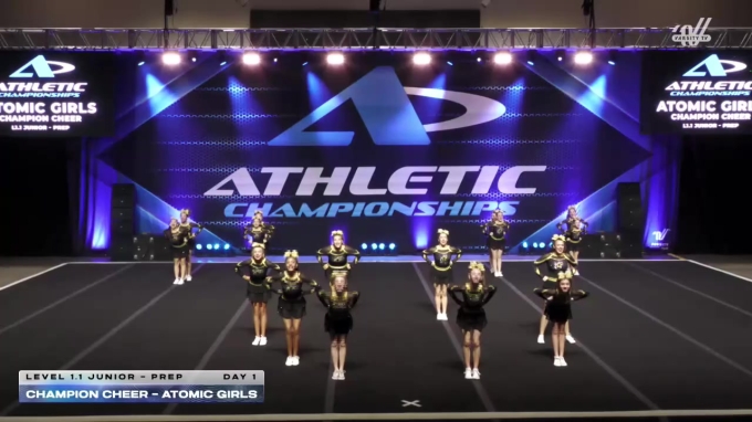 Champion Cheer - Atomic Girls [2026 L1.1 Junior - PREP Day 1] 2026 ...