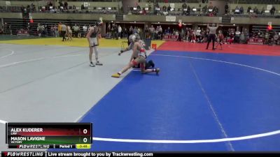 95 lbs Cons. Semi - Mason LaVigne, Victory vs Alex Kuderer, LAW