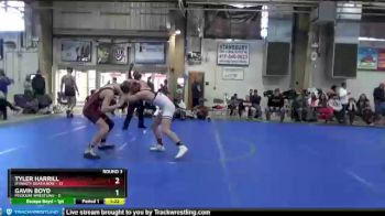 140 lbs Round 3 (4 Team) - Tyler Harrill, Dynasty Death Row vs Gavin Boyd, Missouri Wrestling