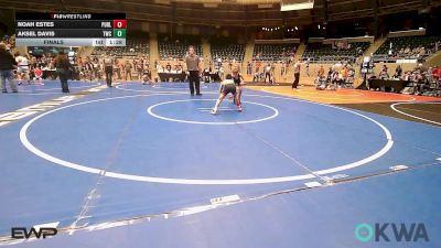 61 lbs Final - Noah Estes, Purler Wrestling vs Aksel Davis, Tahlequah Wrestling Club