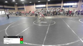 137 lbs Round Of 32 - Kenneth Creager, Bfhs vs Sebastian Arias, Brawley Wr Ac