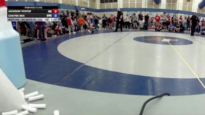 16U Boys FS - 113 lbs Cons. Round 2 - Jackson Tester, Franklin Wrestling Club vs Chayse Mix, Royal Pride Wrestling Club