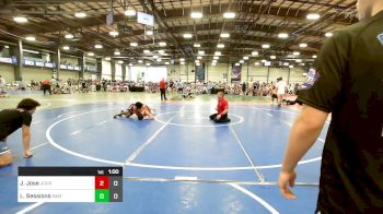 106 lbs Rr Rnd 3 - Johan Jose, Journeymen Wrestling Blue vs Locke Sessions, 84 Athletes Red