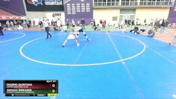 132 lbs Cons. Round 2 - Deegan Birkaker, Pursuit Wrestling Minnesota vs Maximo Quintana, Empire Wrestling Club