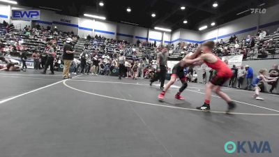 90 lbs Quarterfinal - Jaxon Johnson, Carl Albert vs Waylon Wright, Weatherford Youth Wrestling