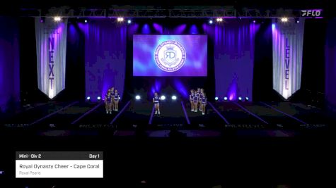 Royal Dynasty Cheer - Cape Coral - Royal Pearls [2024 Mini--Div 2 Day 1] 2024 Next Level Nationals - Florida