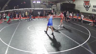 132 lbs Quarters - Trestin Houck, Alaska vs Tristan Vega, Idaho