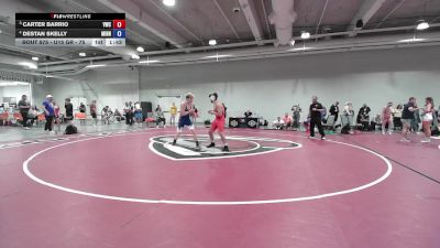 U15 GR - 75 lbs Cons. Semis - Carter Barrio, Valiant Wrestling Club vs Destan Skelly, Minnesota