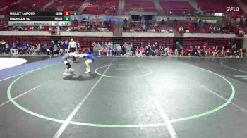 105 lbs Round 1 (16 Team) - HAILEY LAROUX, Leander Glenn vs Isabella Yu, Frisco