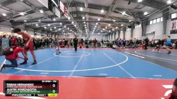 150 lbs Champ. Round 1 - Fabian Hernandez, Fitness Fight Factory Wrestling Club vs Austin Ayarzagoitia, Gracie Barra Westchase Wrestling Club
