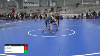 113 lbs Prelims - Jackson Baglio, NC vs Miles Kohler, UT