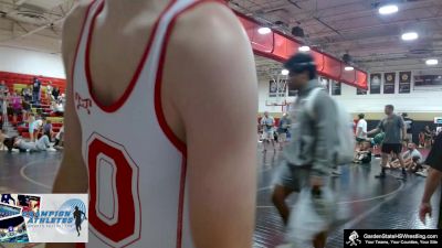 Youth-120 lbs 5th Place Round - Dylan Kearney, Ocean Twp vs Imran Sernack, Morris Knolls