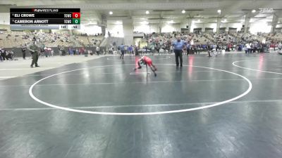 50 lbs Quarterfinal - Cameron Arnott, Seymour Youth Wrestling Club vs Eli Crowe, Grindhouse