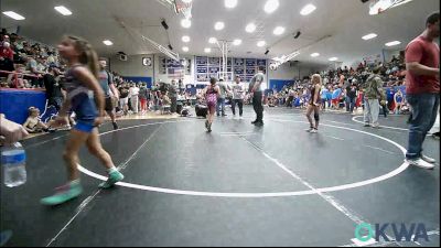 70 lbs Rr Rnd 1 - Abby Owen, Perry Wrestling Academy vs Ariel Gonzales, Blue Devil Wrestling