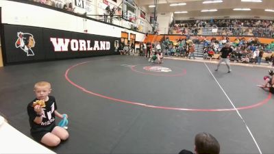 130-135 lbs Round 2 - Kalana Nolde, Lander Middle School vs Audrey Schulz, Powell Middle School