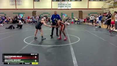 100-110 lbs Round 3 - Masterfard Kelly, Neshaminy vs Grayson Graviet, McDonald Wrestling Accademy