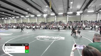 Rr Rnd 2 - Kiyaon Tapaha, Montezuma Creek Roughnecks vs Brayden Brown, Badlands WC