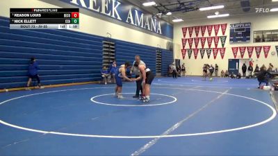 JV-35 lbs Round 1 - Keason Louis, Benton Community vs Nick Ellett, Clear Creek-Amana