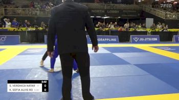 STEPHANIE VERONICA NATAREN vs KAMILA SOFIA ALVIS ROSA 2024 Pan Kids Jiu-Jitsu IBJJF Championship