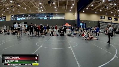 110 lbs Round 1 (8 Team) - Chad Artman, POWA vs Jeremy Carver, Mat Assassins Black