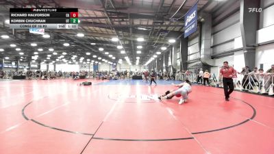 132 lbs Consi Of 8 #1 - Maddox McArthur, GA vs George McAteer, MA